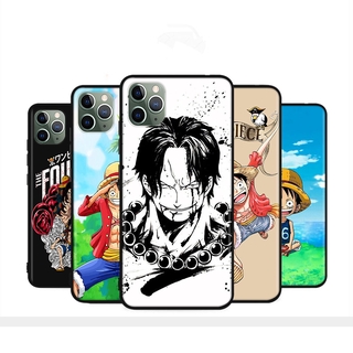 H-128 เคสโทรศัพท์ซิลิโคน แบบนิ่ม ลายวันพีช สําหรับ OPPO Reno 5 5K 5Z 4F 4 5F 4Z Pro SE Plus Lite