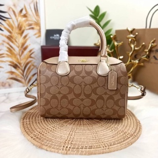 COACH MINI BENNETT SATCHEL IN SIGNATURE CANVAS