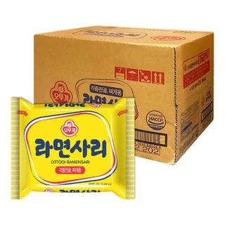 มาม่าเกาหลีแบบเส้นเปล่า/1ซอง/라면사리