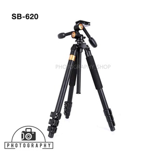 ขาตั้งกล้อง SHUTTER B SB - 620 รับน้ำหนักได้ถึง 15 กิโลกรัม