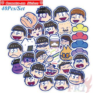 ❉Osomatsu - San - Anime สติ๊กเกอร์ Diy สําหรับตกแต่งสมุดไดอารี่ 40 ชิ้น / ชุด