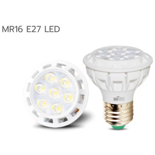 หลอดแอลอีดี MR16 7W E27 Biobulb