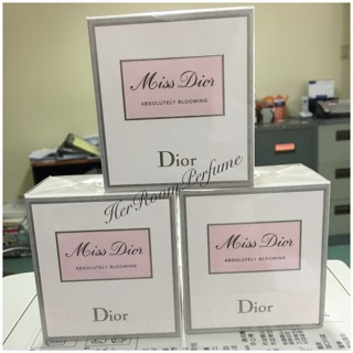 Miss dior absolutely blooming 💋รุ่นยอดฮิต หายาก 💋edp 100 ml กล่องซีล