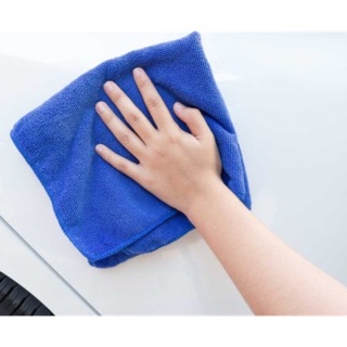 ผ้าไมโครไฟเบอร์ ผ้าเช็ดรถ Microfiber cloth 35*35 cm.