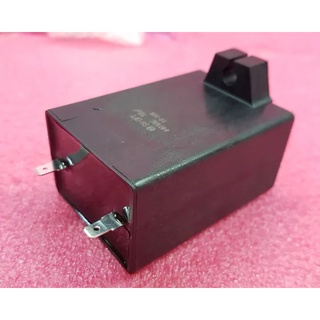 คาปาซิเตอร์เครื่องซักผ้า 18ไมโคร/440โวลท์ (XEL CAPACITOR 440V 18MFD) PTPS-1605SJP*005 HITACHI ใช้กับรุ่นที่ระบุด้านล่าง