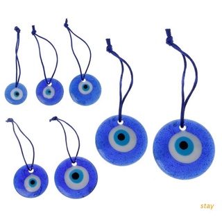 Stay เครื่องประดับแขวนผนังตุรกีตุรกี Blue Evil Eye สําหรับตกแต่งบ้าน