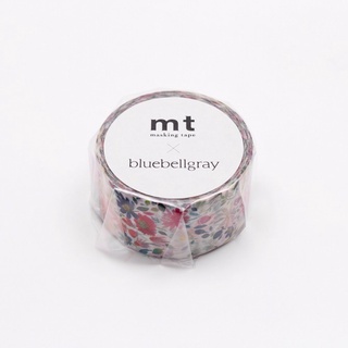 mt masking tape Zinnia (MTBLUE04) / เทปตกแต่งวาชิ ลาย Zinnia แบรนด์ mt masking tape ประเทศญี่ปุ่น