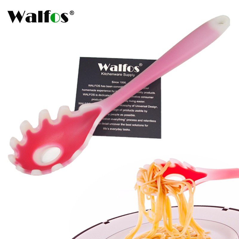 WALFOS พาสต้าเส้นก๋วยเตี๋ยวช้อนสปาเก็ตตี้ไม่ติดเครื่องมือทำอาหาร