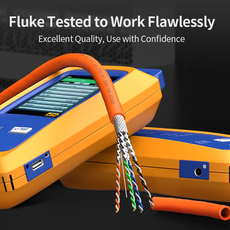 AMPCOM สายแพ็ทช์ Ethernet CAT7 S/FTP 23AWG 10Gbps ชนิดสกรีนสำหรับเล็ทท็อป เราเตอร์ พีซี ความยาวที่กำหนดเอง 0.3-5 เมตร - รูปที่ 3