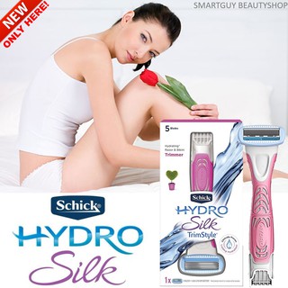 Schick Hydro Silk TrimStyle 5-Blade Razor and Bikini Trimmer ชุดอุปกรณ์กำจัดขนสำหรับผู้หญิงรุ่นพิเศษ