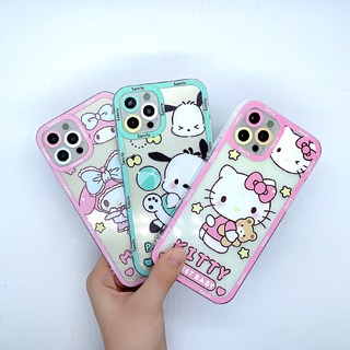 เคสโทรศัพท์มือถือแบบนิ่ม TPU กันกระแทก ลายชินนาม่อนโรล เมโลดี้ มอนสเตอร์ สามตา สําหรับ IPhone 14 12 PRO 12Promax mini 11 PRO Max 13 PRO 13PROMAX Xs Max XR 7 8 Plus