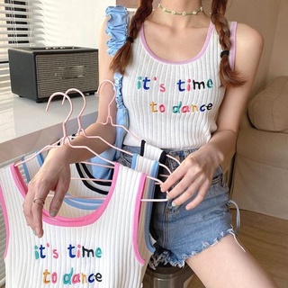 CFP 🪶 เสื้อครอป เสื้อครอปแฟชั่น ครอปแฟชั่น เสื้อกล้าม เสื้อครึ่งตัว เสื้อครอปแขนกุด เสื้อแขนกุด