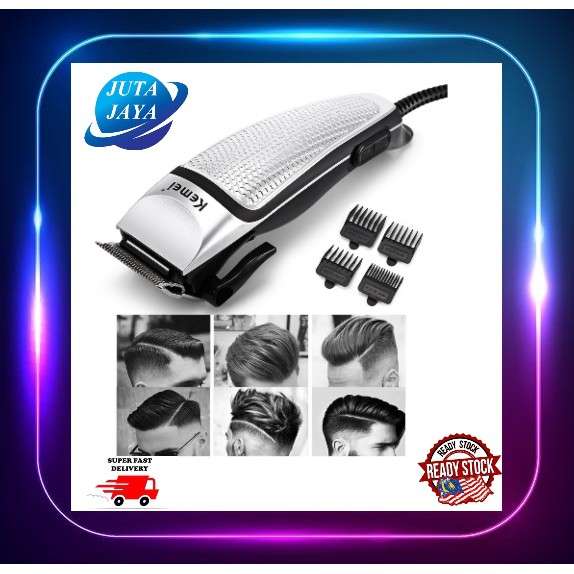 KEMEI ปัตตาเลี่ยนตัดผม KM-4639 SP-4619 SP-4622 Mesin Rambut Professional Hair Clipper Trimmer Set