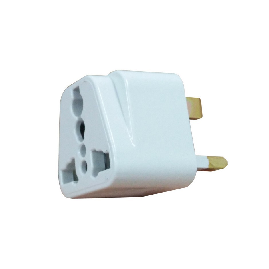 Universal International UK 3 Pin Travel Plug Socket Adapter - แปลง AU EU US ปลั๊กไปยัง UK 3 Pin Plug