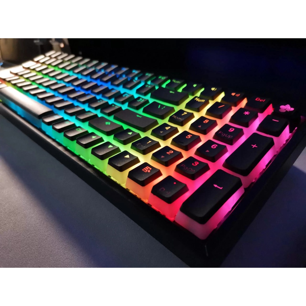  SIGNO KC-002 E-Sport Double-Shot PBT Keycaps คีย์แคป ไทย-อังกฤษ สำหรับแมคคานิคอลคีย์บอร์ด 104 ปุ่ม แสงไฟทะลุผ่านได้ 