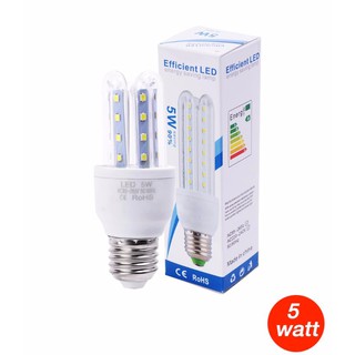 หลอดไฟตะเกียบ LED 5 วัตต์ : สีขาว