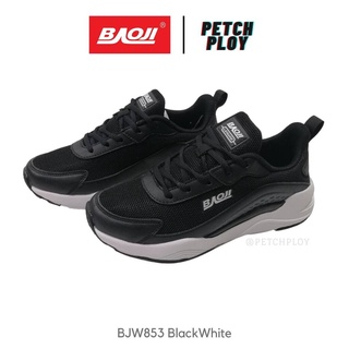 Sale!! (BJW853) Baoji รองเท้าผ้าใบผู้หญิง รองเท้าวิ่ง ออกกำลังกาย บาโอจิของแท้ Size 37-41 รุ่น BJW 853