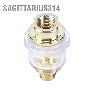 Sagittarius314 1/4" BSP Mini in Line Oiler Lubricator for Pneumatic Tool &amp; Air Compressor Pipe