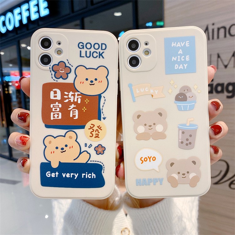 🔥WOW🔥สินค้า1บาท iPhone 11 13 12 15 Pro เคสโทรศัพท์มือถือนิ่ม เคสไอโฟน กันกระแทก สําหรับ 14Promax 7 8