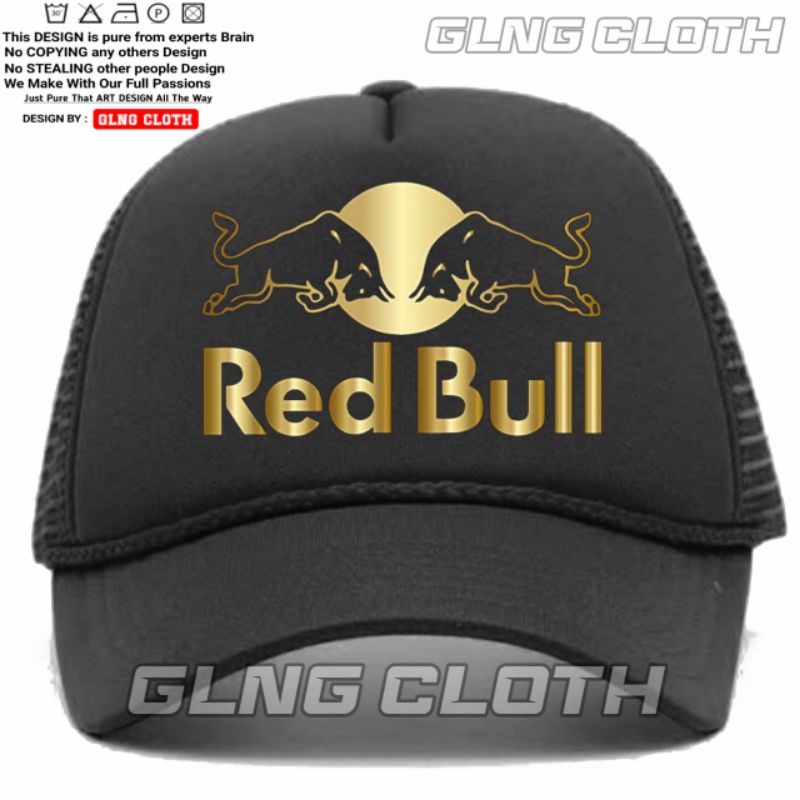 หมวกตาข่าย Trucker Red Bull Gold