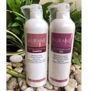 ออเรน AURANEโปรตีน มอยส์เจอไรซิ่ง แชมพู/ออเรน ลีฟ รีแพร์ แฮร์สปา