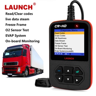 เครื่องสแกนเนอร์วินิจฉัยรถบรรทุก CR-HD 24V OBD Auto OBD2