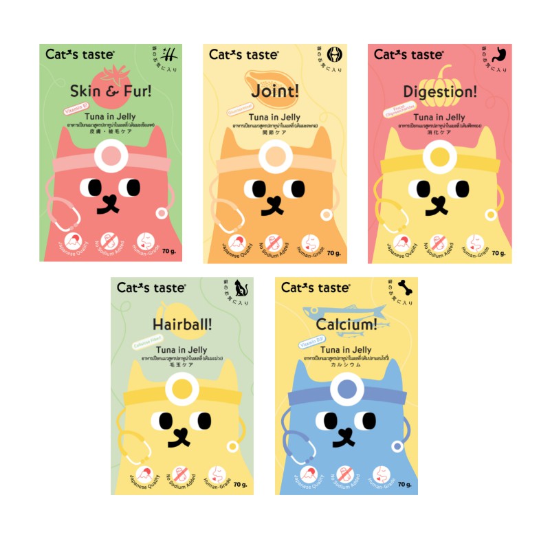 Cats taste 70 12 