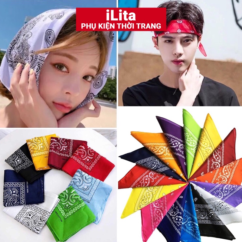 ผ้าโพกหัว Hiphop สําหรับผู้ชายและผู้หญิง (Banana Tuban Scarf Combo), Badana มีจําหน่ายสีดํา, ขาว, แด