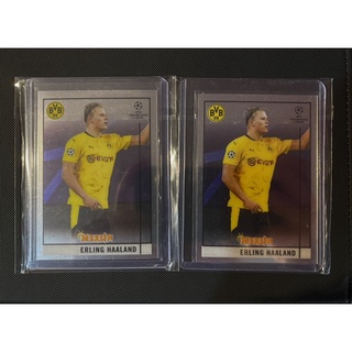 Topps Merlin HAALAND ERLING BASE เบสการ์ด ฮาแลนด์ การ์ดสะสมนักฟุตบอล พร้อมส่ง