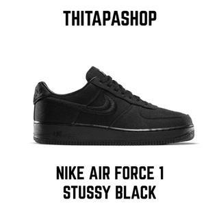 NIKE AIR FORCE 1 X STUSSY BLACK