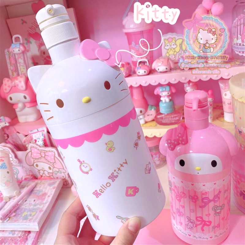 ขวดปั้มคิตตี้ Hellokitty ขวดสเปรย์คิตตี้ ขวดหัวปั้มคิตตี ขวดปั๊มคิตตี้ ขววปั้มลายการ์ตูน ขวดคิตตี้ ราคา ถูกที่สุด ดีลบีเคเค แกลเลอรีภาพที่ 7