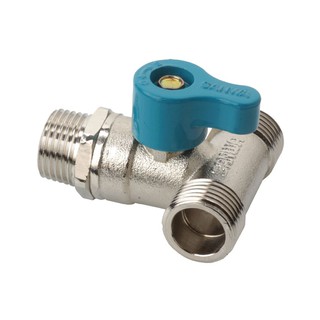 มินิบอลวาล์ว มินิบอลวาล์ว SANWA MALE/MALE/MALE 1/2 นิ้ว วาล์วน้ำ งานระบบประปา MALE/MALE/MALE MINI BALL VALVE SANWA BRASS