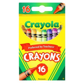 งานศิลปะ สีเทียนไร้สารพิษ CRAYOLA 16 สี อุปกรณ์เครื่องเขียน ของใช้ภายในบ้าน ULTIMATE CRAYON COLLECTION CRAYOLA 16 COLORS