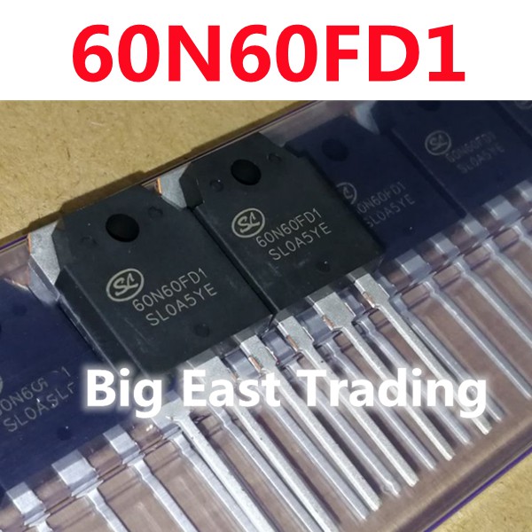 2 ชิ้น TO-3P 4 ชิ้น 60N60FD1 SGT60N60FD1PN TO3P 60N60 60A 600V IGBT สําหรับเชื่อม hine pxs