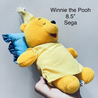 #ตุ๊กตา #หมีพูห์ #นอนหลับฝันดี #ขนาด8.5” #ป้าย #ดิสนีย์ #ลิขสิทธิ์แท้ #Winnie the #Pooh Asleep by #Disney Sega #สภาพ98%