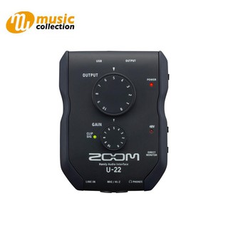 อินเตอร์เฟส Zoom U22 HANDY AUDIO INTERFACE