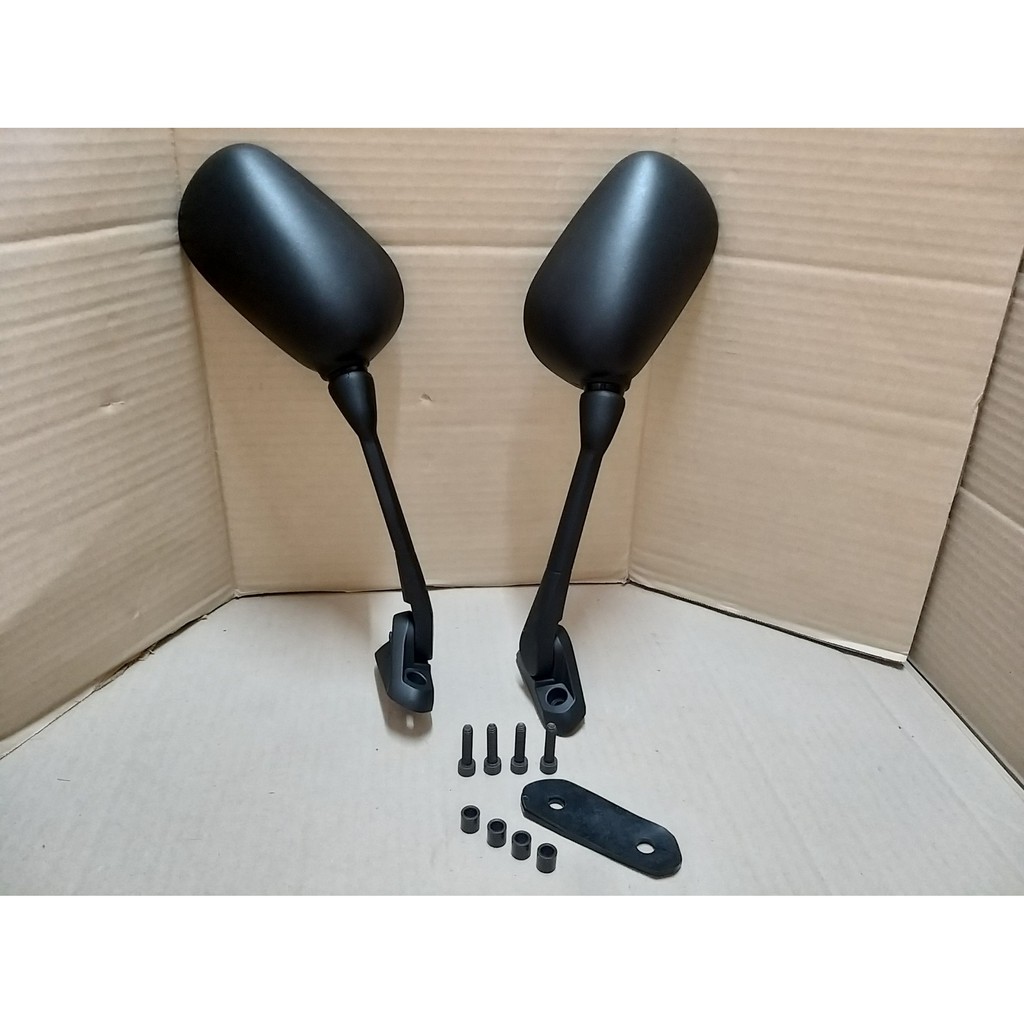 กระจก มองหลัง L/R (ขาดำ) YAMAHA รุ่น อาร์ R15 ปี 2016 # ขายเป็นคู่ # 1010-254-ZBL
