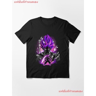 ดราก้อนบอล Dragon Ball Super Rose Power Essential T-Shirt เสื้อลายอนิเมะ พิมลาย ผู้หญิง เสื้อยืดผู้ชาย