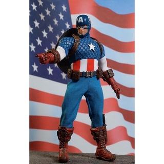 Captain America Mezco One:12 Action Figure 15 cm (ชุดผ้า)