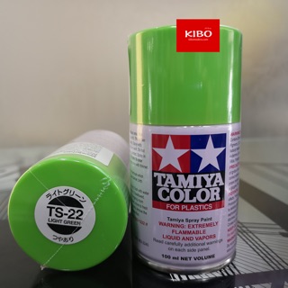 สีสเปรย์ทามิย่า Tamiya TS-22 light green 100 สีเขียวอ่อน