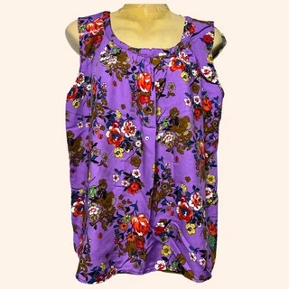 เสื้อคอกระเช้า คอพวง ผ้าสปัน ไม่หดน้ำ ไม่ตกสี P01