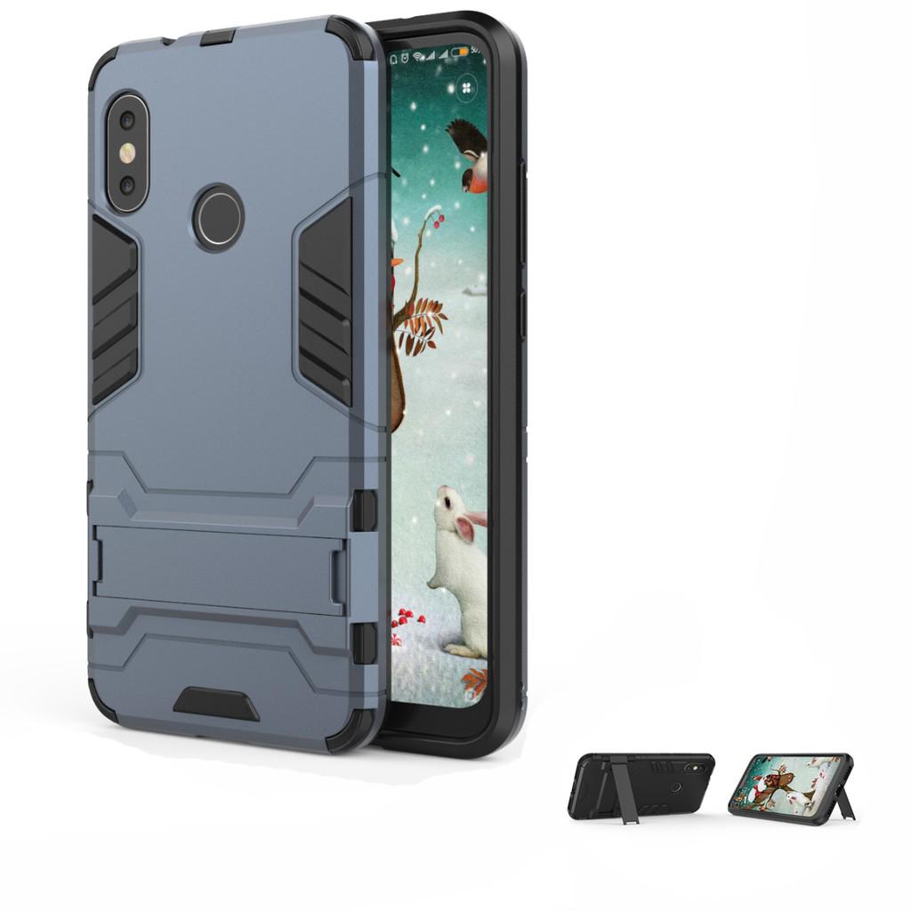 🔥 Hot Deal 🔥 Xiaomi Mi A2 Lite Luxury Shockproof Stand Full Cover Phone Case เคสโทรศัพท์มือถือแบบหรูหรา