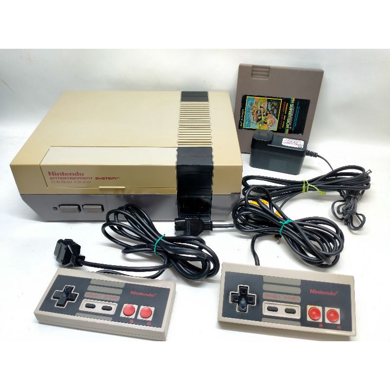 Nintendo Nes EUROPEAN Version All Zone งานแท้ ชุดไฟไทยพร้อมเล่น 2 จอย ...