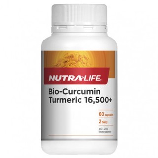 NutraLife Bio-Curcumin 16500+ 60 Capsules NEW