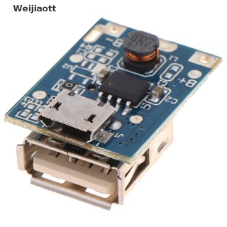 Weijiaott บอร์ดโมดูลชาร์จแบตเตอรี่ลิเธียมลิเธียม 18650 Micro Usb 5V Diy 1 ชิ้น