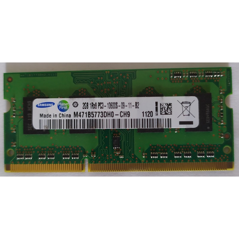 RAM 2GB Samsung PC3-10600S M471B5773DH0-CH9 B133B6F9