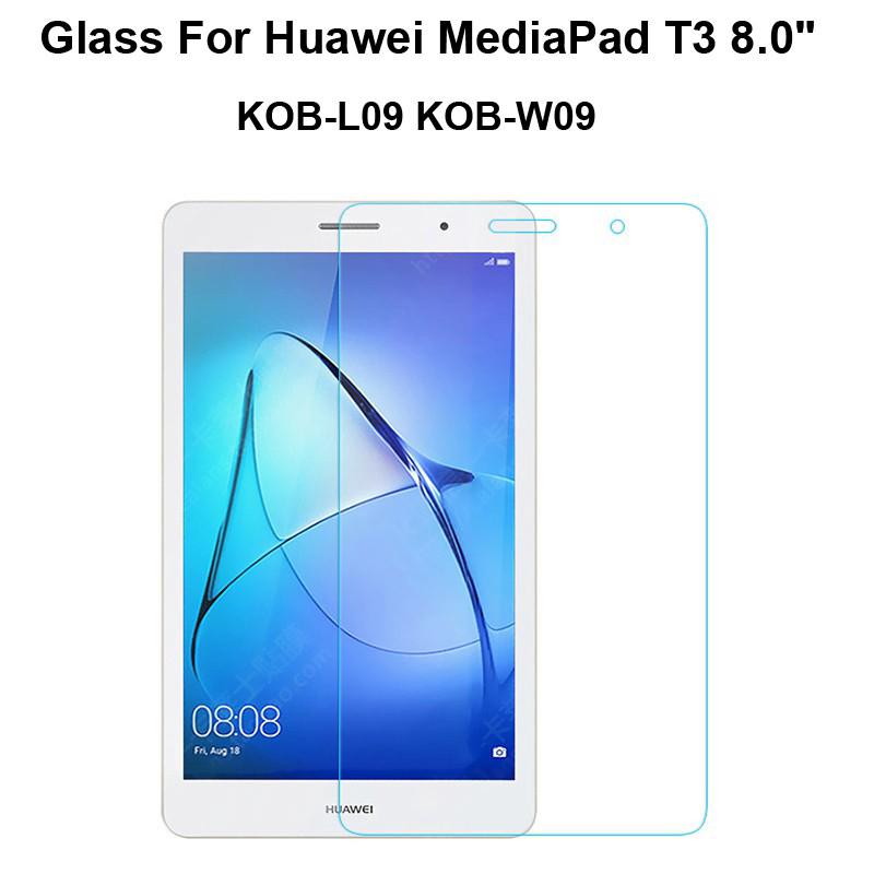 Huawei MediaPad T3 8 KOB-L09 KOB-W09 8.0 ป้องกันหน้าจอ กระจกนิรภัย การป้องกันหน้าจอ