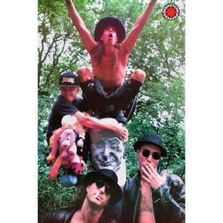 โปสเตอร์ Red Hot Chili Peppers เรด ฮอต ชิลี เพปเปอส์ รูป ภาพ ติดผนัง สวยๆ poster 34.5 x 23.5 นิ้ว (88 x 60 ซม.โดยประมาณ)