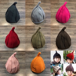 หมวกไหมพรม elf นุ่มนิ่มน่ารัก สำหรับน้อง 1-4 ปี