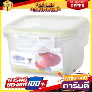 กล่องอาหาร เหลี่ยม 0.5 ลิตร SUPER LOCK TRITAN ภาชนะใส่อาหาร FOOD CONTAINER MICRON SUPER LOCK TRITAN 0.5L